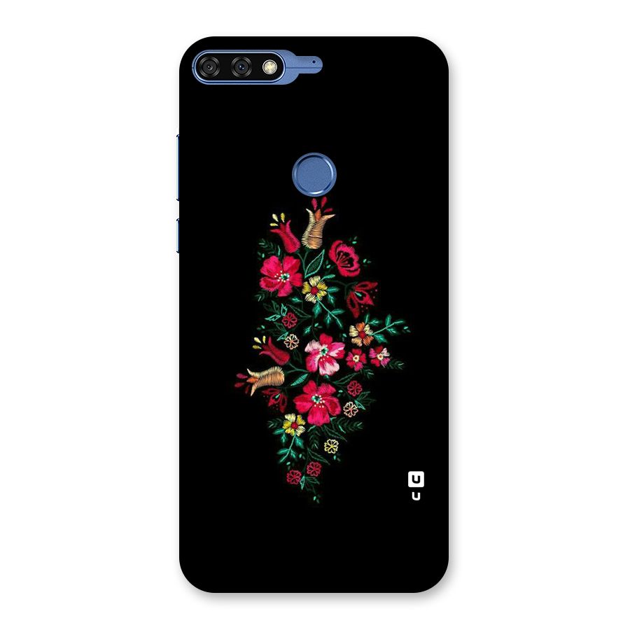 Pretty Allure Flower Back Case for Honor 7C