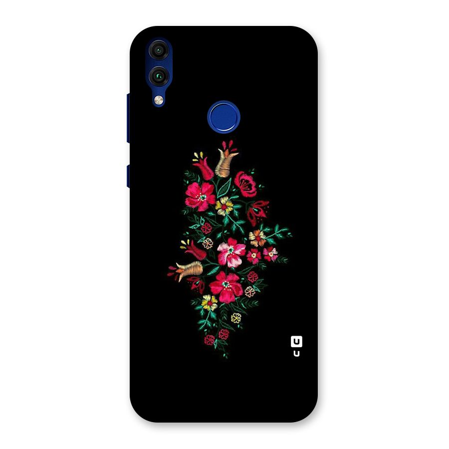 Pretty Allure Flower Back Case for Honor 8C