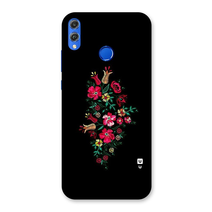 Pretty Allure Flower Back Case for Honor 8X