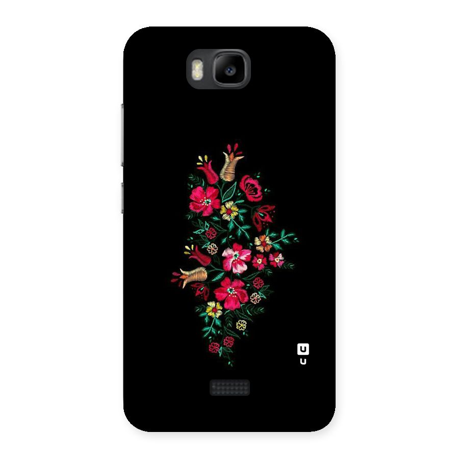 Pretty Allure Flower Back Case for Honor Bee
