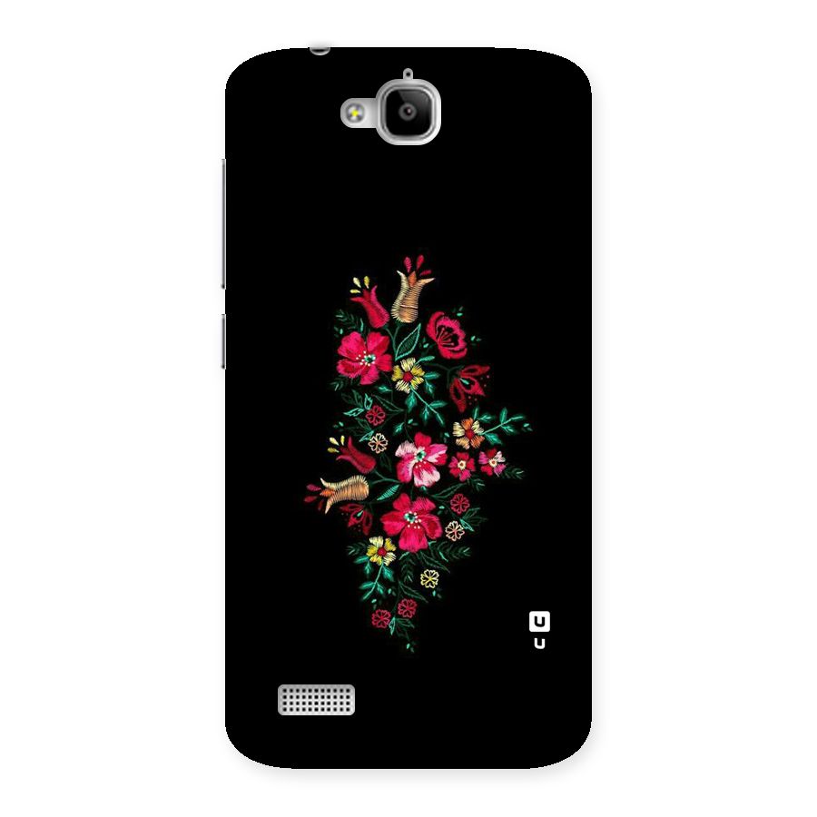 Pretty Allure Flower Back Case for Honor Holly