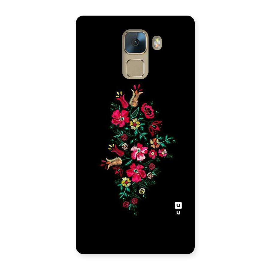 Pretty Allure Flower Back Case for Huawei Honor 7