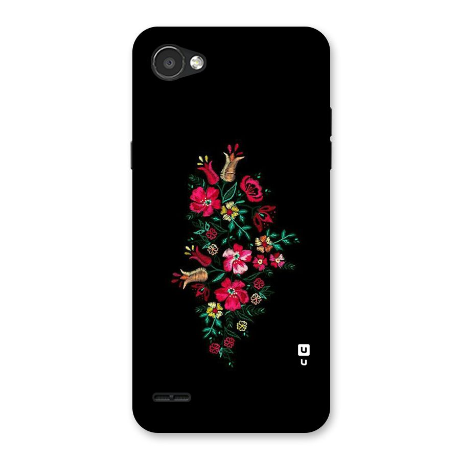 Pretty Allure Flower Back Case for LG Q6
