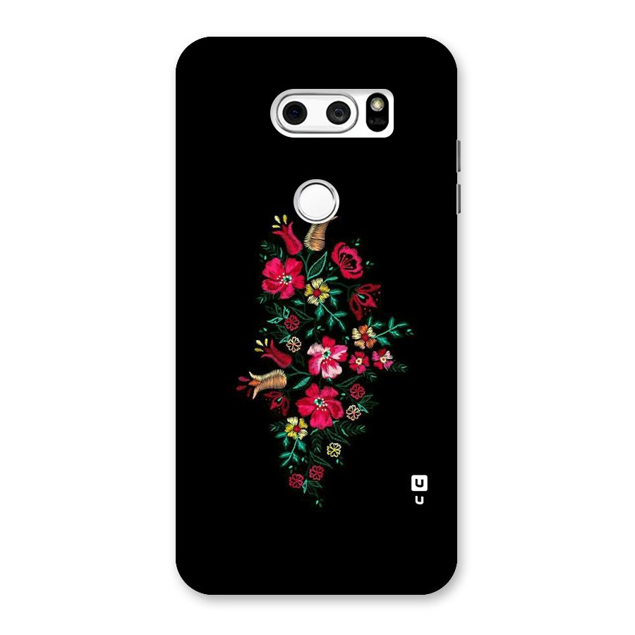 Pretty Allure Flower Back Case for LG V30