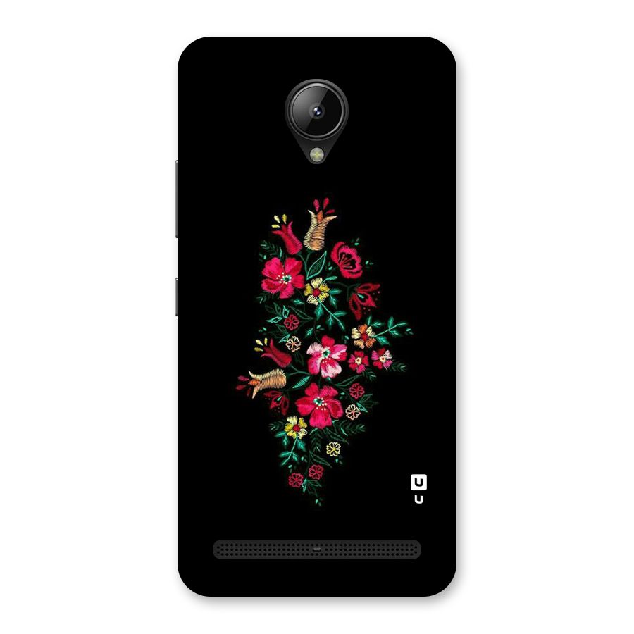Pretty Allure Flower Back Case for Lenovo C2