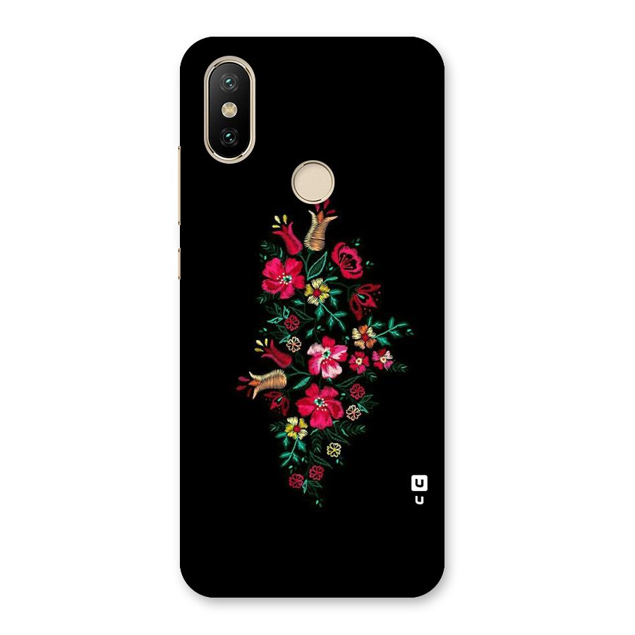 Pretty Allure Flower Back Case for Mi A2