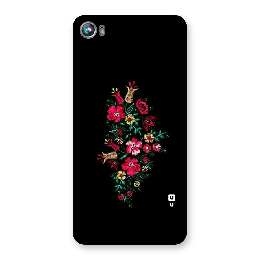 Pretty Allure Flower Back Case for Micromax Canvas Fire 4 A107