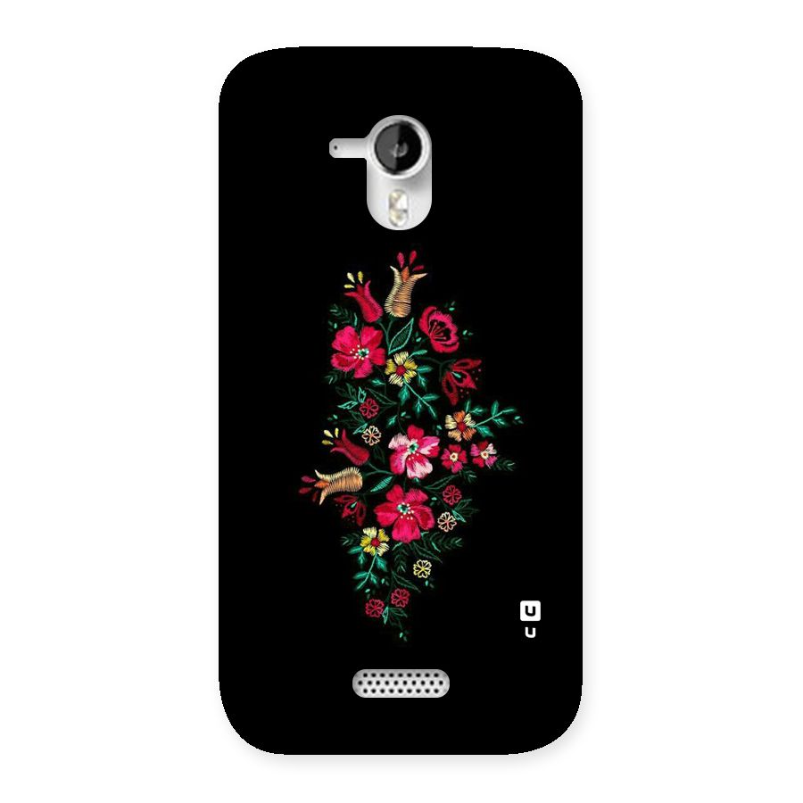 Pretty Allure Flower Back Case for Micromax Canvas HD A116