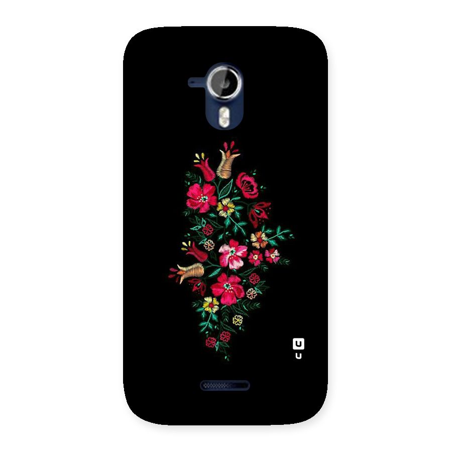 Pretty Allure Flower Back Case for Micromax Canvas Magnus A117