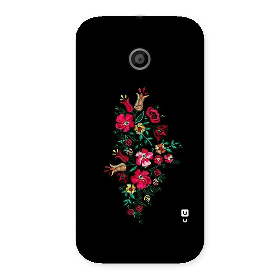 Pretty Allure Flower Back Case for Moto E