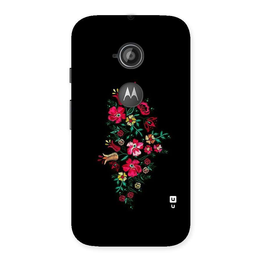 Pretty Allure Flower Back Case for Moto E 2nd Gen