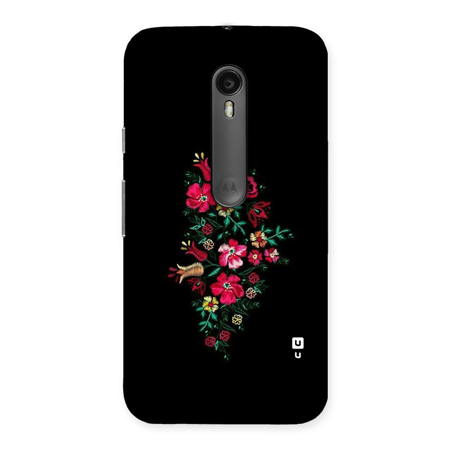 Pretty Allure Flower Back Case for Moto G3