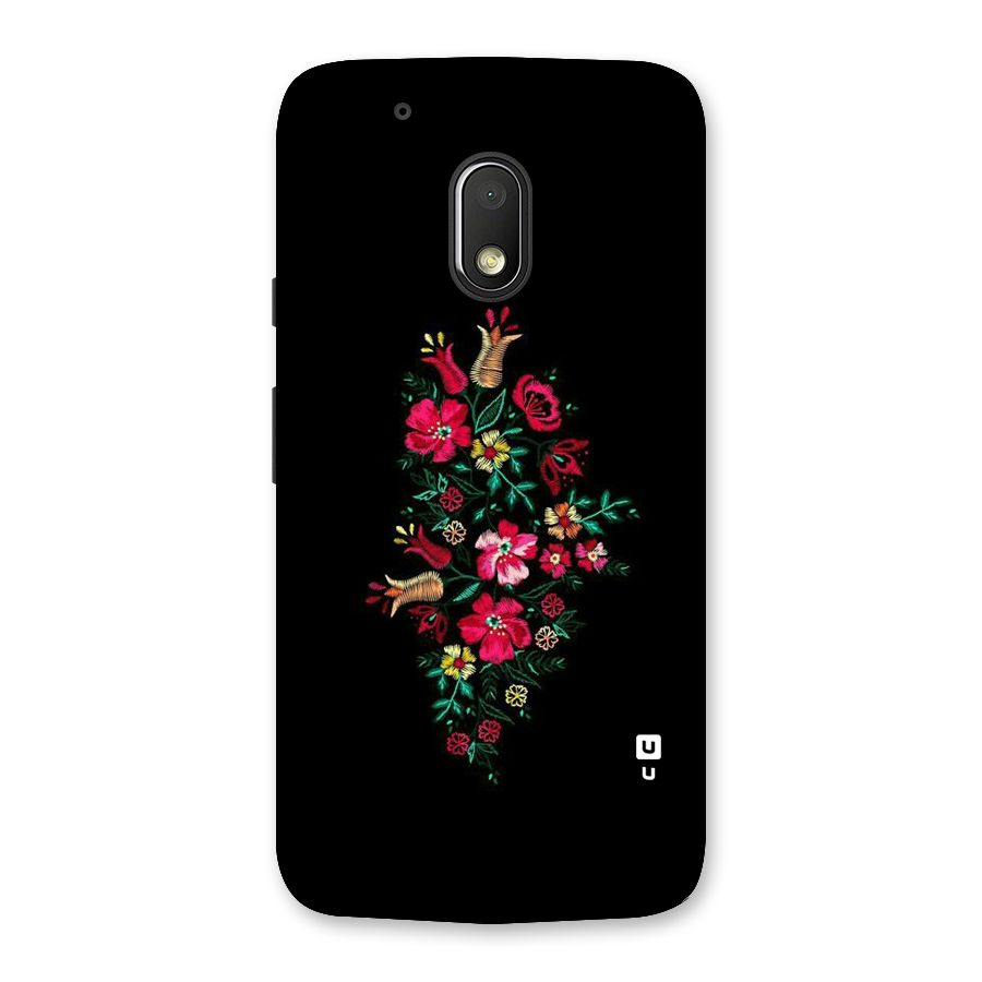 Pretty Allure Flower Back Case for Moto G4 Play