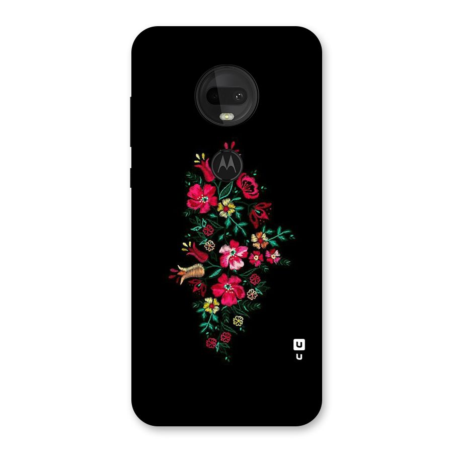 Pretty Allure Flower Back Case for Moto G7