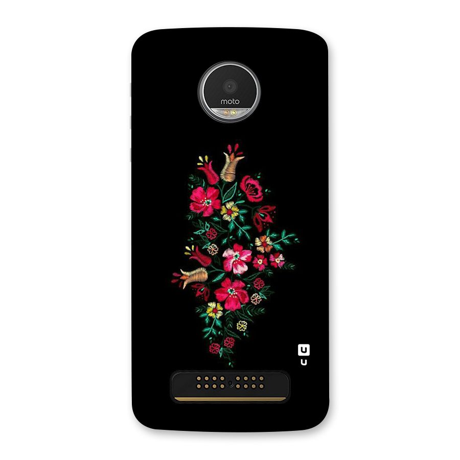 Pretty Allure Flower Back Case for Moto Z Play