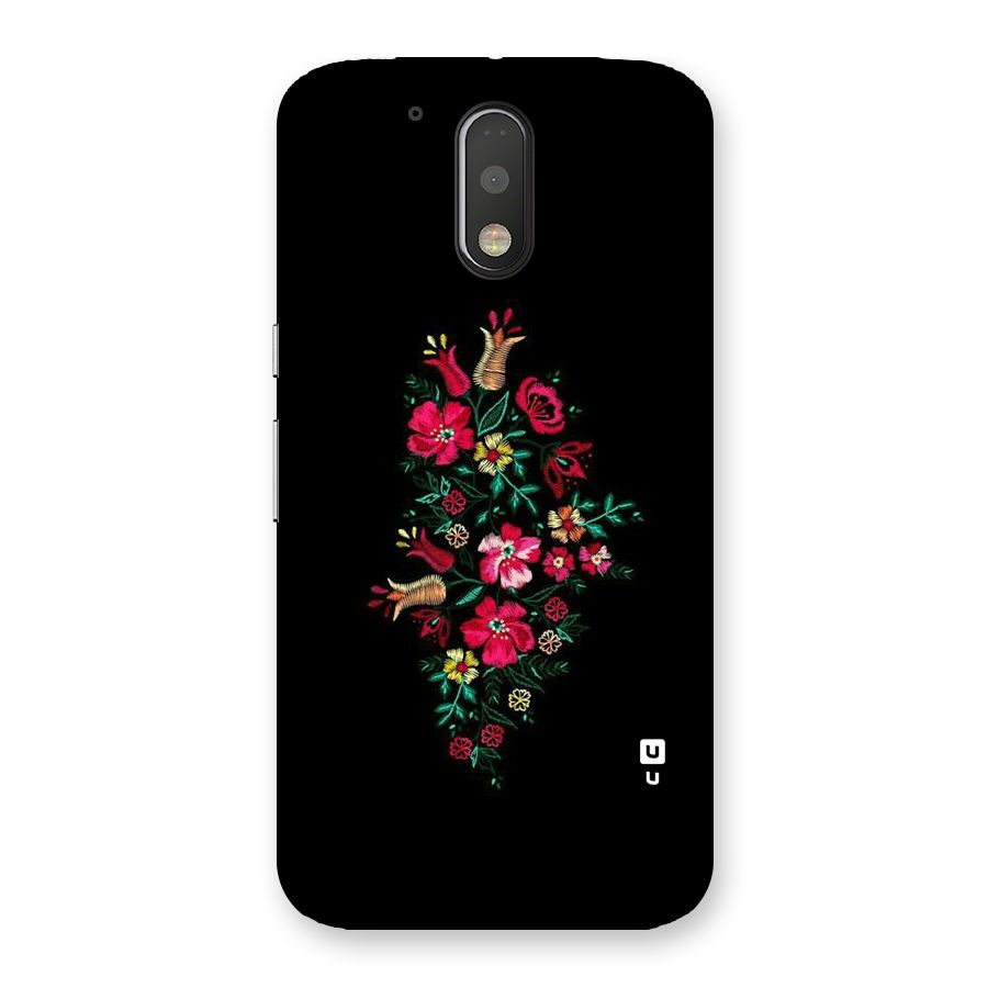Pretty Allure Flower Back Case for Motorola Moto G4 Plus