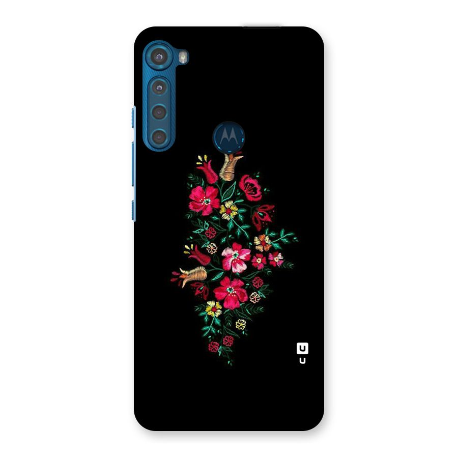 Pretty Allure Flower Back Case for Motorola One Fusion Plus