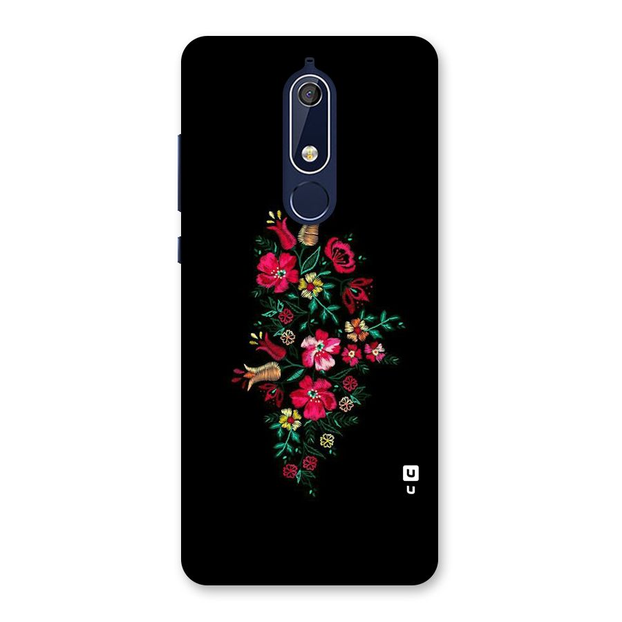 Pretty Allure Flower Back Case for Nokia 5.1