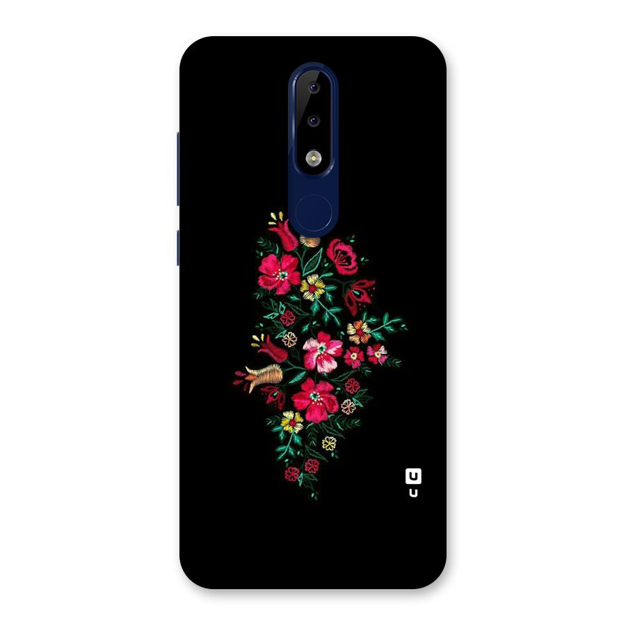 Pretty Allure Flower Back Case for Nokia 5.1 Plus