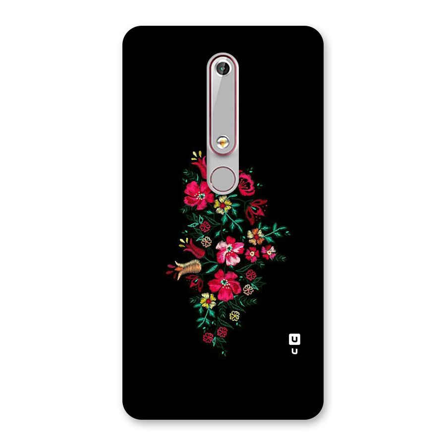 Pretty Allure Flower Back Case for Nokia 6.1