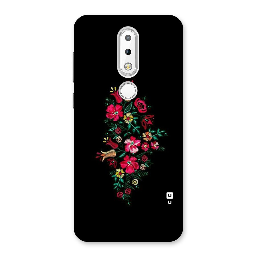 Pretty Allure Flower Back Case for Nokia 6.1 Plus