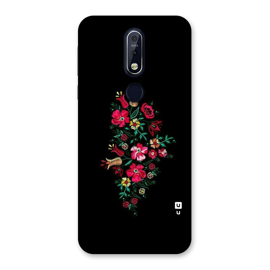 Pretty Allure Flower Back Case for Nokia 7.1