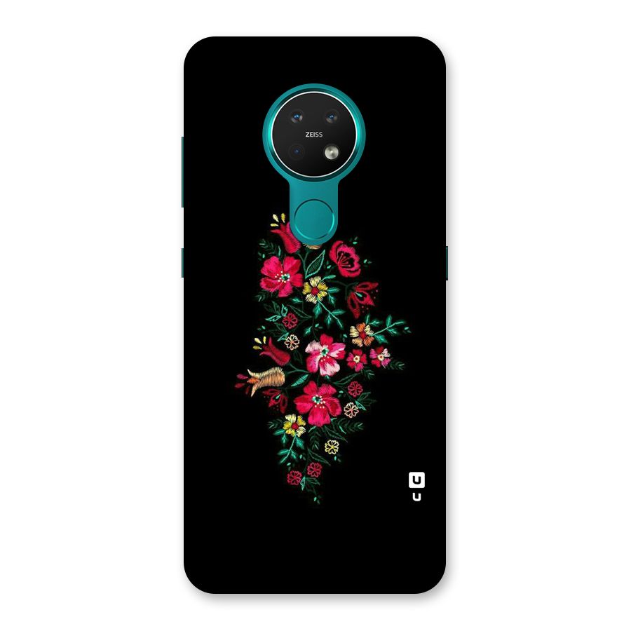 Pretty Allure Flower Back Case for Nokia 7.2