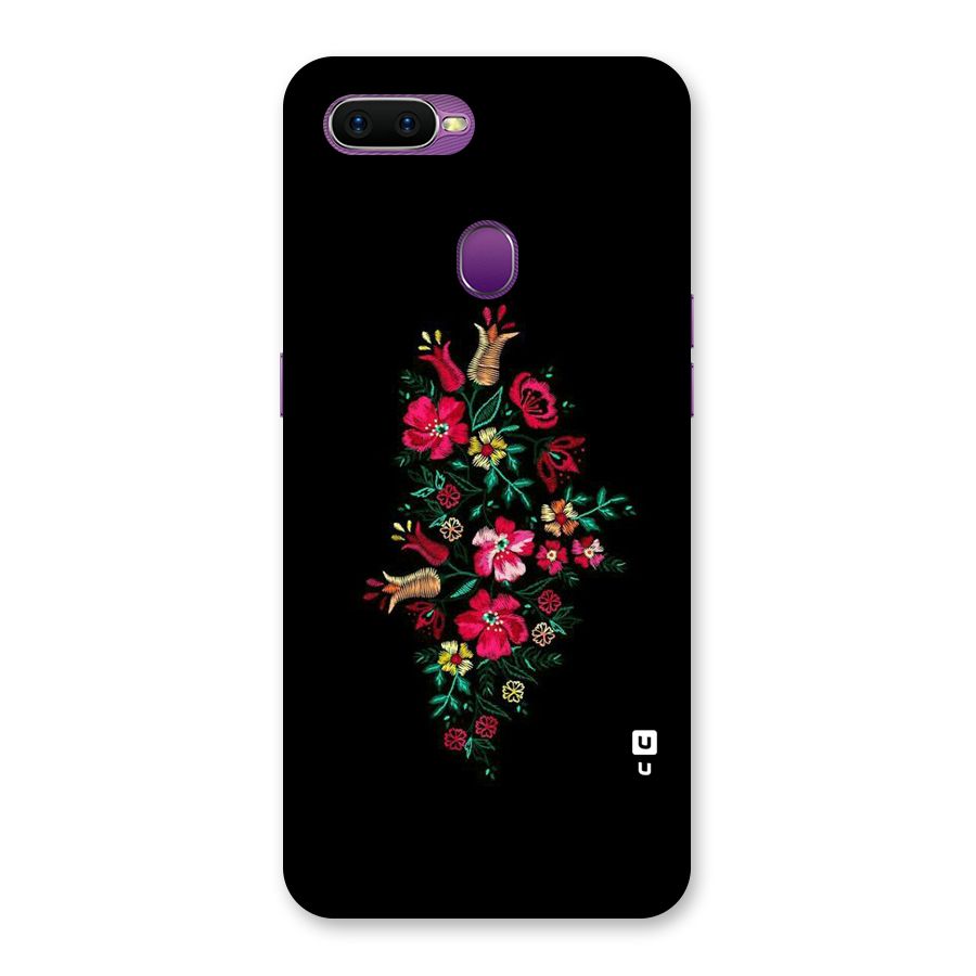 Pretty Allure Flower Back Case for Oppo F9