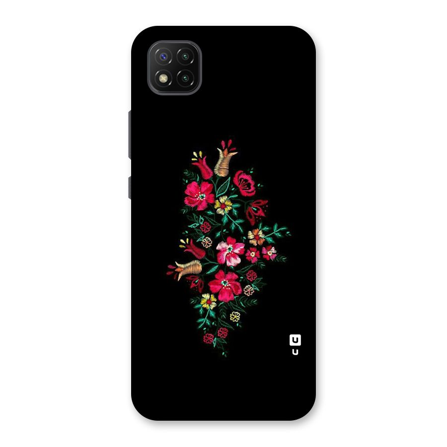 Pretty Allure Flower Back Case for Poco C3