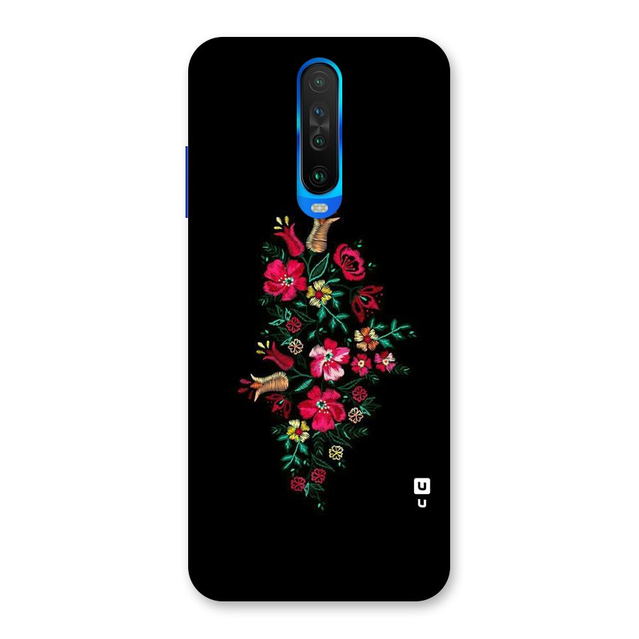 Pretty Allure Flower Back Case for Poco X2