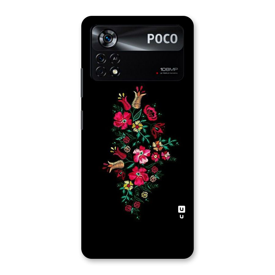 Pretty Allure Flower Back Case for Poco X4 Pro 5G
