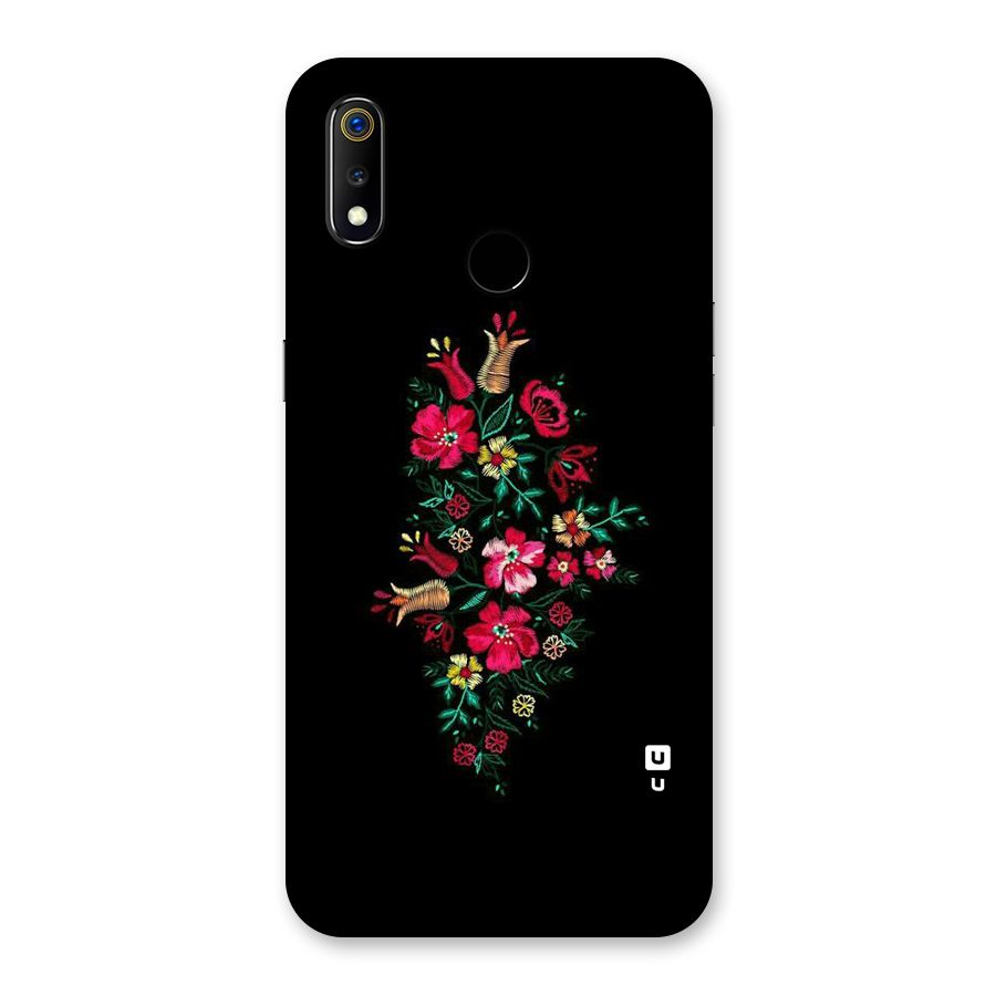 Pretty Allure Flower Back Case for Realme 3