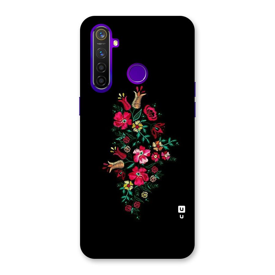 Pretty Allure Flower Back Case for Realme 5 Pro