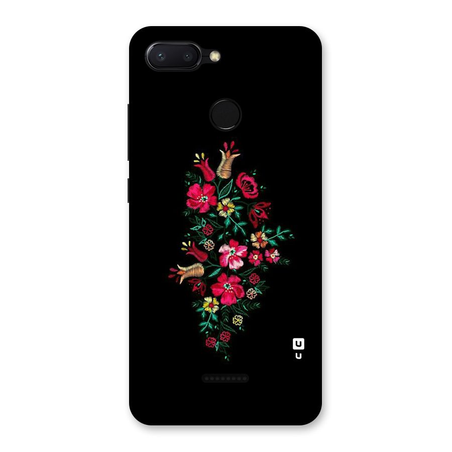 Pretty Allure Flower Back Case for Redmi 6