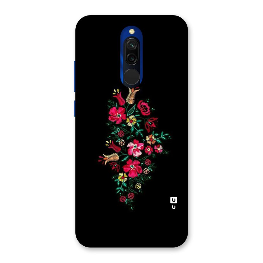 Pretty Allure Flower Back Case for Redmi 8