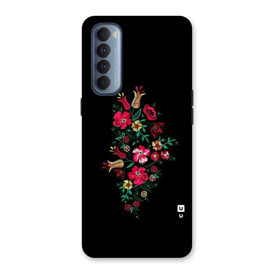 Pretty Allure Flower Back Case for Reno4 Pro