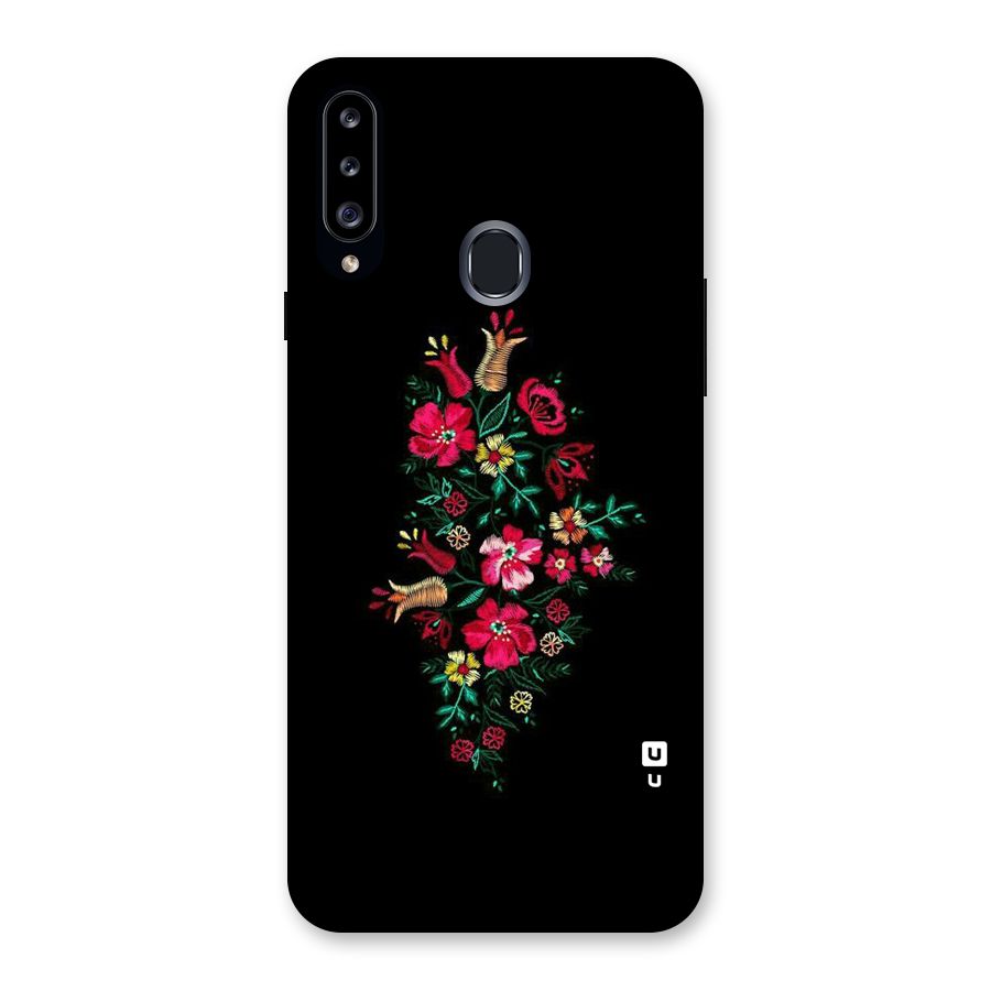 Pretty Allure Flower Back Case for Samsung Galaxy A20s