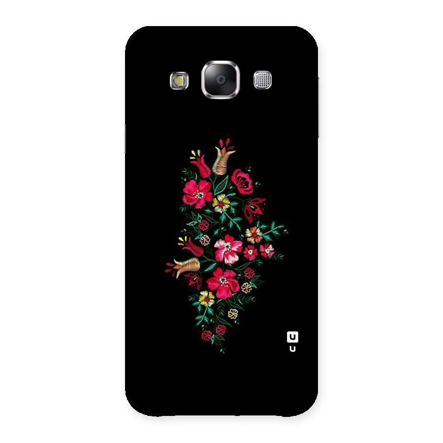 Pretty Allure Flower Back Case for Samsung Galaxy E5