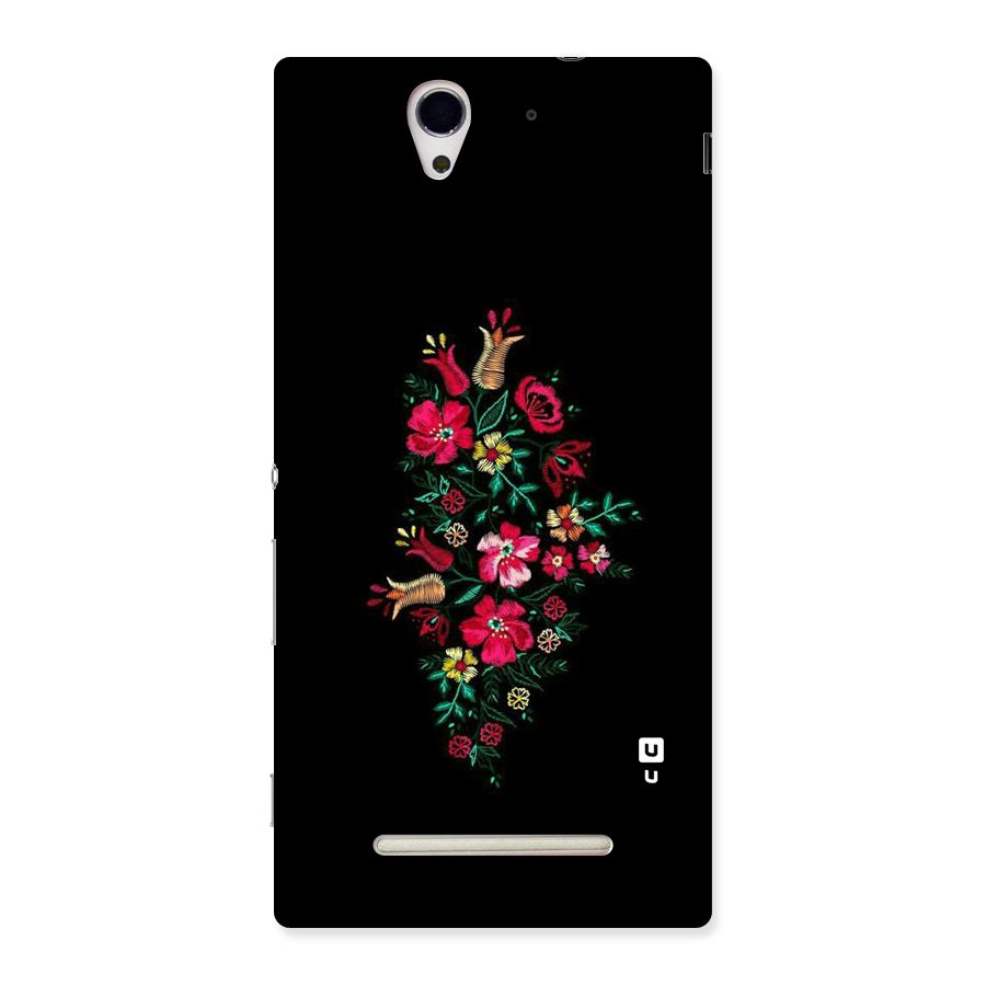 Pretty Allure Flower Back Case for Sony Xperia C3