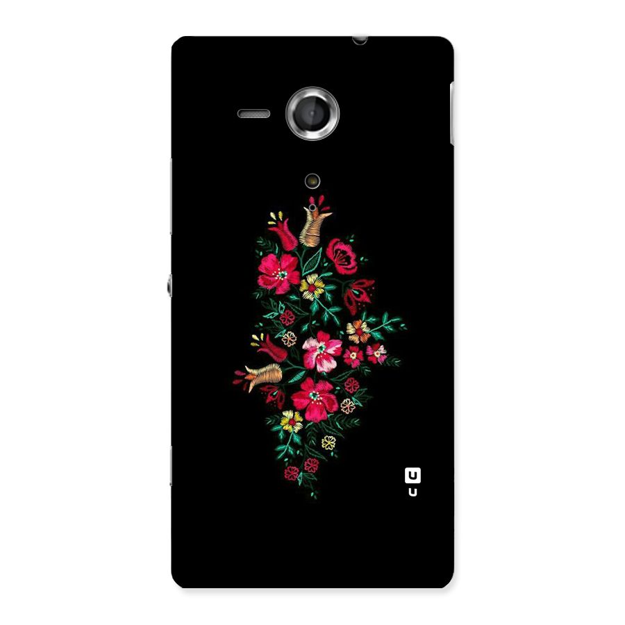Pretty Allure Flower Back Case for Sony Xperia SP
