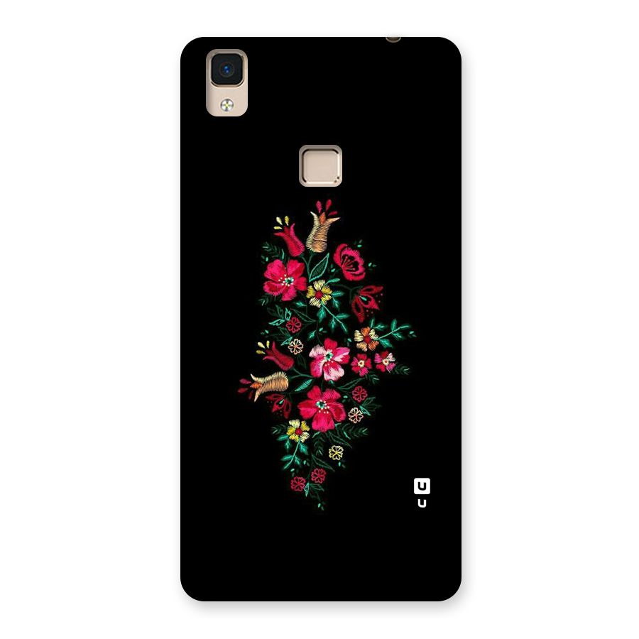 Pretty Allure Flower Back Case for V3 Max