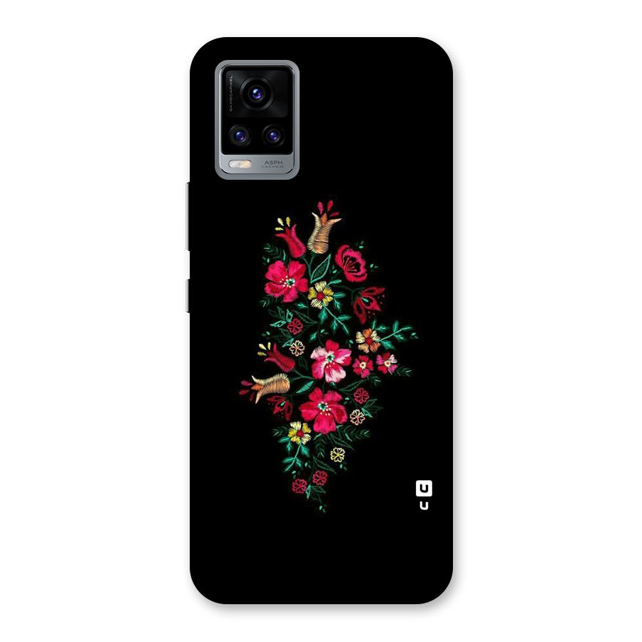 Pretty Allure Flower Back Case for Vivo V20