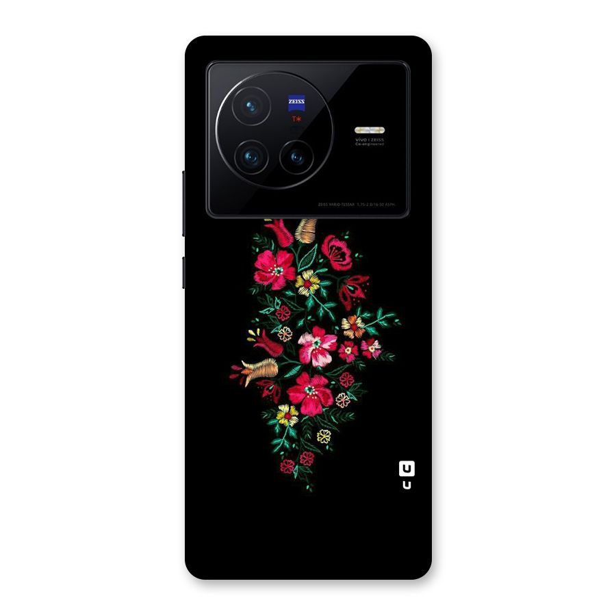 Pretty Allure Flower Back Case for Vivo X80