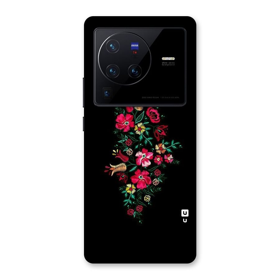 Pretty Allure Flower Back Case for Vivo X80 Pro
