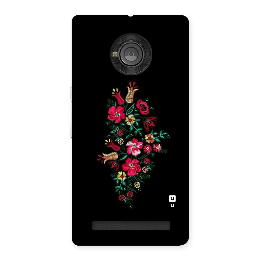 Pretty Allure Flower Back Case for Yu Yunique