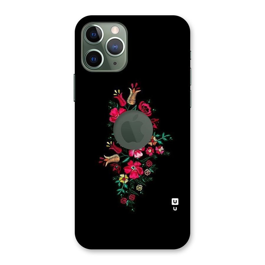 Pretty Allure Flower Back Case for iPhone 11 Pro Logo  Cut