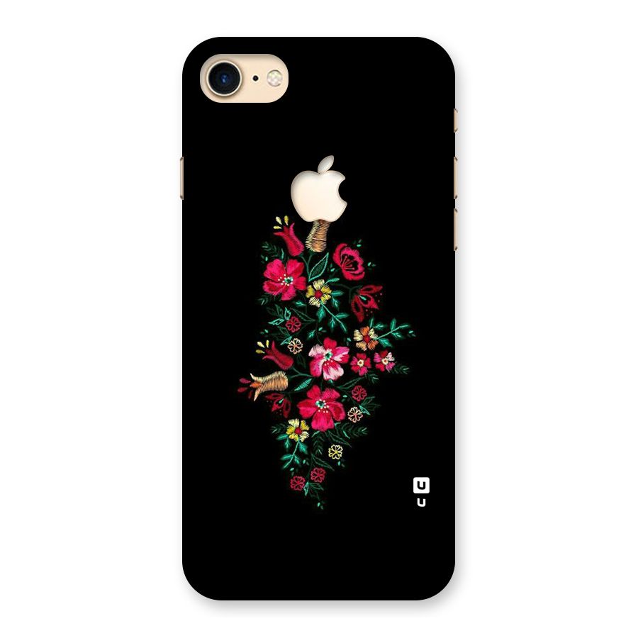 Pretty Allure Flower Back Case for iPhone 7 Apple Cut