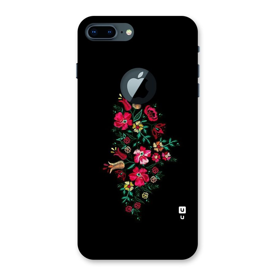 Pretty Allure Flower Back Case for iPhone 7 Plus Logo Cut