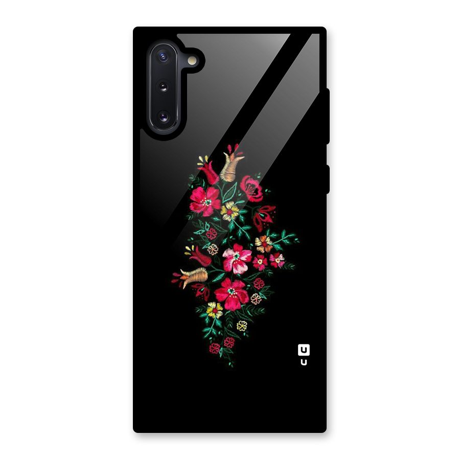 Pretty Allure Flower Glass Back Case for Galaxy Note 10