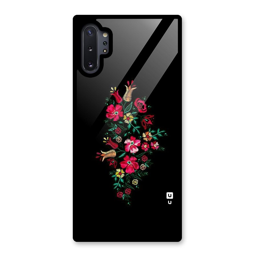 Pretty Allure Flower Glass Back Case for Galaxy Note 10 Plus